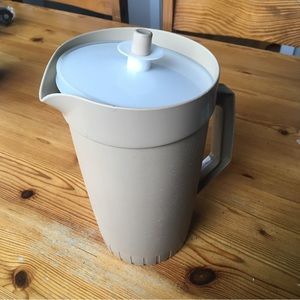 Vintage Tupperware pitcher.